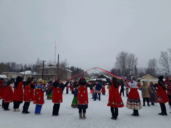 26 февраля в п. Нагорск весело, дружно проводили зиму и встретили весну!